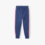L Forever Print Pink Side Tape Navy Blue Fleece Trouser 11456