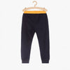 5.10.15 Contrast Yellow Belt Dark Blue Terry Trouser 11484
