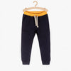 5.10.15 Contrast Yellow Belt Dark Blue Terry Trouser 11484