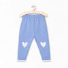 5.10.15 Knee Heart Aplic Blue Fleece Warm Trouser 11490