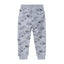 5.10.15 Vans & Cars Print Grey Terry Trouser 11491