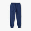 L&S Adventure Printed Pockets Blue Fleece Trouser 11533