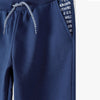 L&S Adventure Printed Pockets Blue Fleece Trouser 11533
