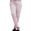 KPL Feel Embraced Bottom Style Zip Pocket Textured Pink Terry Trouser 11549