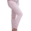 KPL Feel Embraced Bottom Style Zip Pocket Textured Pink Terry Trouser 11549