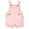 OshKsh Heart Pocket Soft Pink Light Weight Cotton Dungaree 11567