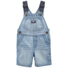 OSHKSH Contrast Shoulder Light Blue Denim Dungaree 11577