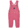 CRT Red & White Lines Terry Dungaree 11573