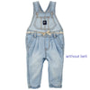 OshKsh Light Wash Blue Without Belt Terry Dungaree 11595