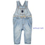 OshKsh Light Wash Blue Without Belt Terry Dungaree 11595