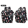 CN ADK Multi Cats Black Diaper Travel Back Pack 11647