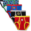 Super Heros Plain Colors Mix Designs Pack Of 5 Underwears 11658