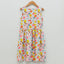 LCW Neon Fruits Print Sleeveless Grey Frock 11720