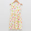 LCW All Over Ice Cream Print Sleeveless White Frock 11721