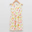 LCW All Over Ice Cream Print Sleeveless White Frock 11721