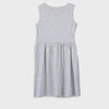 LCW Glitter & Sequin Unicorn Grey Sleeveless Frock 11747