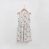 LCW Rainbow Cat Print Grey Sleeveless Frock 11746