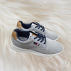 RT Grey Sneakers With Contrast Laces Shoes 11766