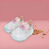DDTU ZigZag Design Comfortable Pink Baby Shoes 11816