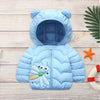 HT Dragon Fly Blue Puffer Jacket 11870