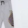 LFT Lakers Print Grey Fleece Trouser 11882