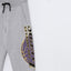 LFT Lakers Print Grey Fleece Trouser 11882