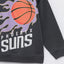 LFT Basket Ball Print Dark Grey Hoodie 11884