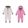 Warm Furr White & Pink Pack of 2 Romper 11934