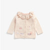 MC Embroided Wild Lifer Pink Cardigan 11955