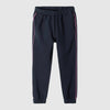 L&S Pink Piping Navy Blue Terry Jogger Trouser 14613