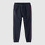 L&S Pink Piping Navy Blue Terry Jogger Trouser 14613
