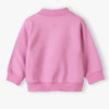 5.10.15 Mock Neck Plain Pink Terry Zipper 14795