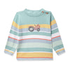 MC Tractor Embroided Multi Color Sweater 12006