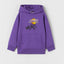 ZR Lakers Print Purple Fleece Hoodie 12035