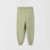 ZR Two Pocket Plain Biscuit Brown Terry Trouser 12080