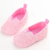 VLSN Knitted Style Canvas Pink Booties Shoes 12142