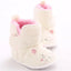 VLSN Mouse Face Full Fur Off White Long Booties 12143