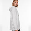 OS Textured Off White Fleece Hoodie 12176