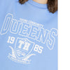 TTH Queen Print Mid Blue Fleece Sweatshirt 12198