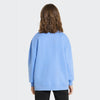 TTH Queen Print Mid Blue Fleece Sweatshirt 12198