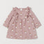 HM Little Dear Print Pink Full Sleeves Frock 12262