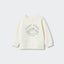 MG Great Peaks Embroided Off White Fleece Sweatshirt 12274