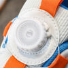 Rotating Laces Clip Orange & White Joggers 12285