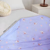 FBT Bunny Print Blue Double Layer Fabric Blanket 12296