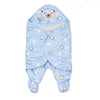 Bear Face Applic Blue Romper Style Blanket 12319