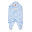 Bear Face Applic Blue Romper Style Blanket 12319