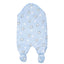 Bear Face Applic Blue Romper Style Blanket 12319