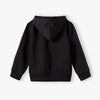 5.10.15 Miau Cat Black Sided Pocket Terry Zipper Hoodie 14569
