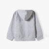LS Optimist Sleeves Print Grey Terry Zipper Hoodie 12372