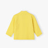 5.10.15 Bokeh Pot Yellow Terry Mock Neck Zipper 12384